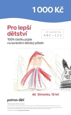 Dobrošek v hodnotě 1000Kč